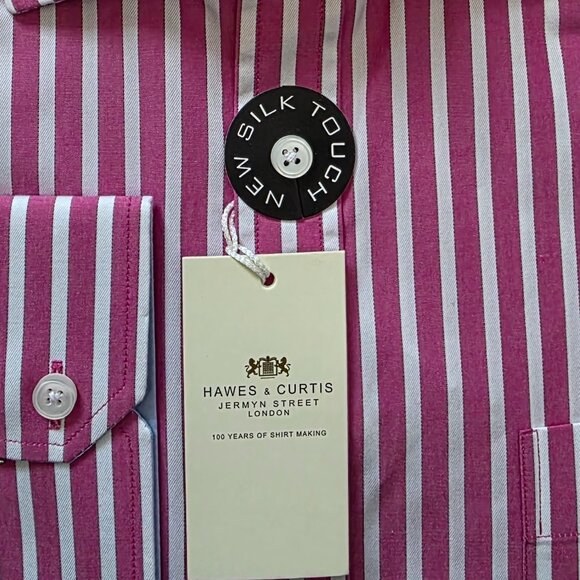 Hawes & Curtis Ludlow Wkender (Fuschia & White) 18/36 (NWT) - Picture 1 of 3
